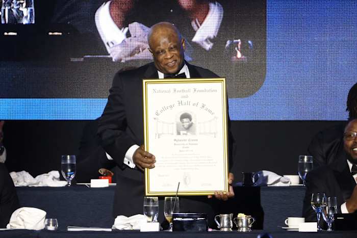 Sylvester Croom inducted into the College Football Hall of Fame